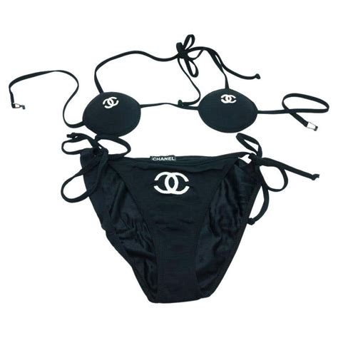 chanel bikini top|Chanel clothing line.